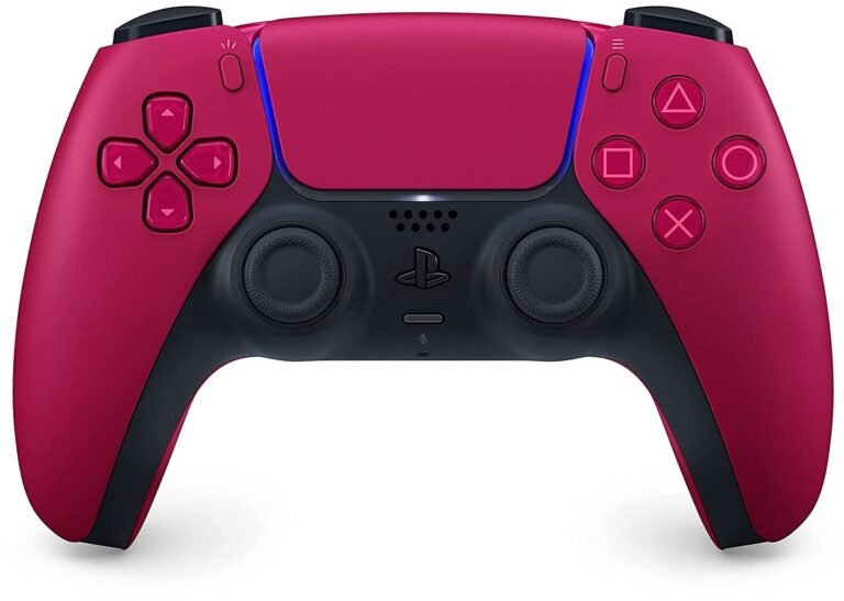 Cosmic Red PS5 Controller colors