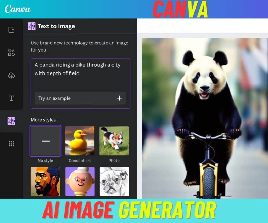 canva best ai image generator
